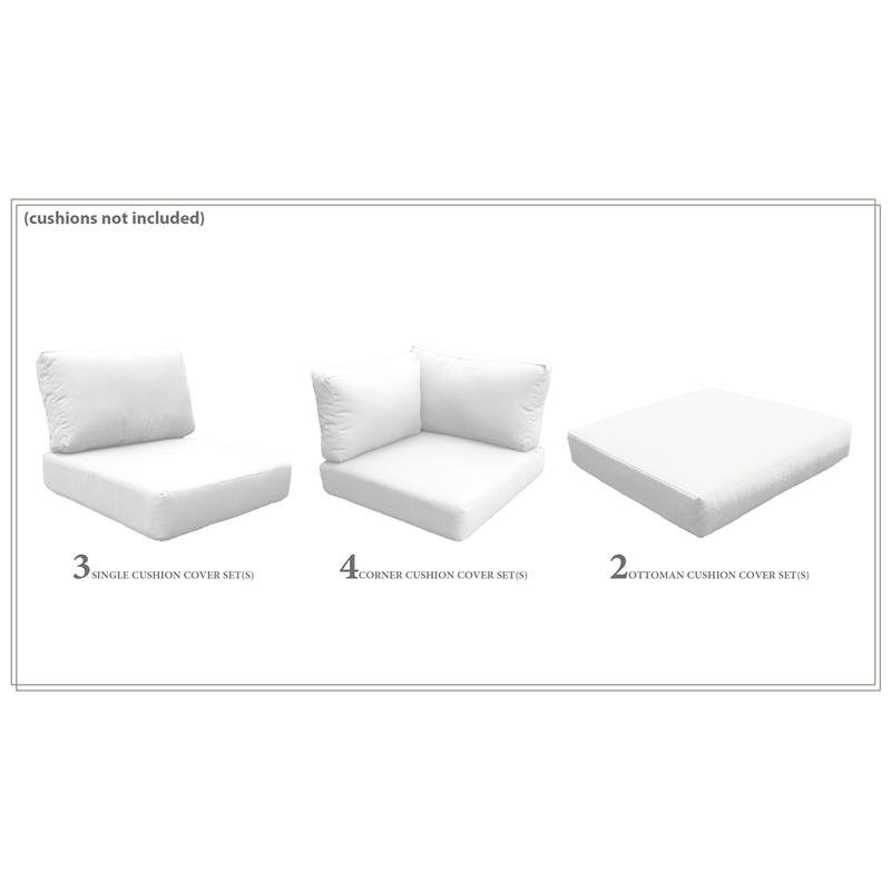 TK Classics Cover Set in Sail White for BARBADOS-12d
