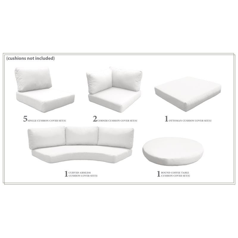 TK Classics Cover Set in Sail White for BARBADOS-12a
