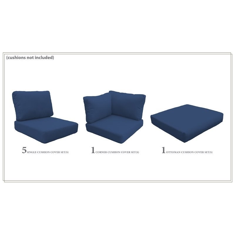 TK Classics Cover Set in Navy for FAIRMONT-09c
