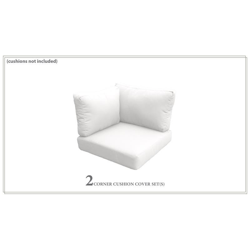 TK Classics High Back Cover Set in Sail White for FLORENCE-02a