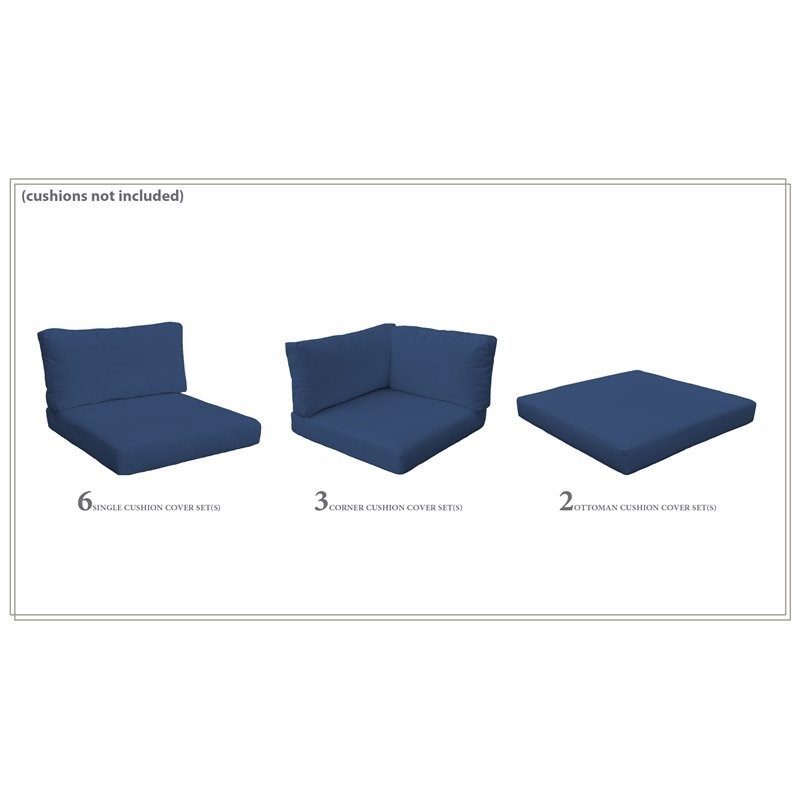 TK Classics Cover Set in Navy for MONTEREY-13a