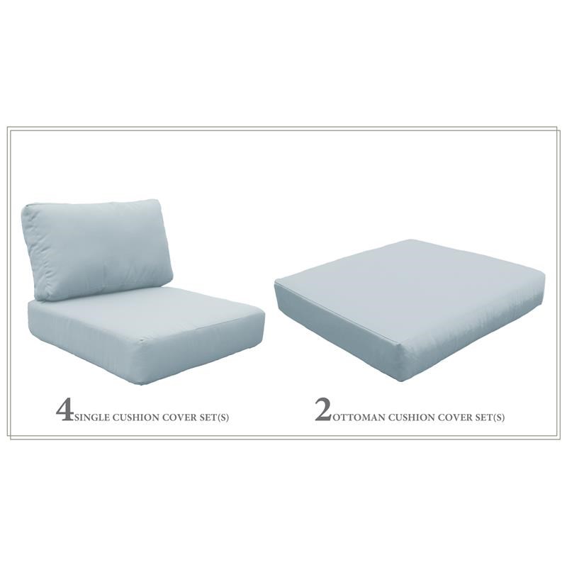 High Back Cushion Set for FAIRMONT-07a in Spa