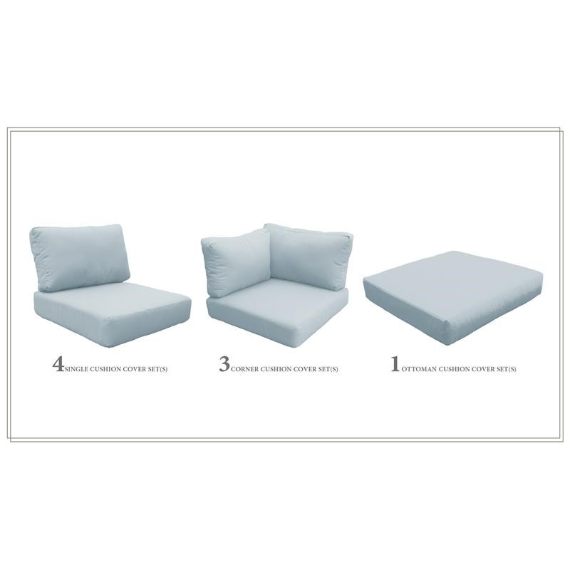 High Back Cushion Set for FLORENCE-10b in Spa