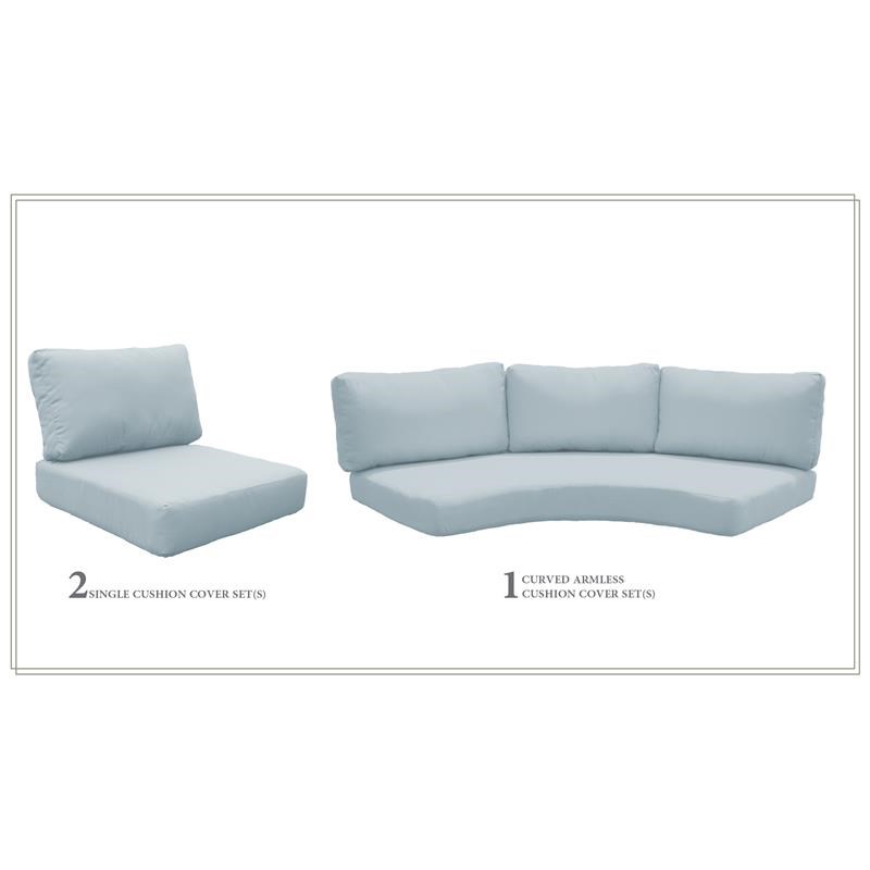 High Back Cushion Set for FAIRMONT-04e in Spa