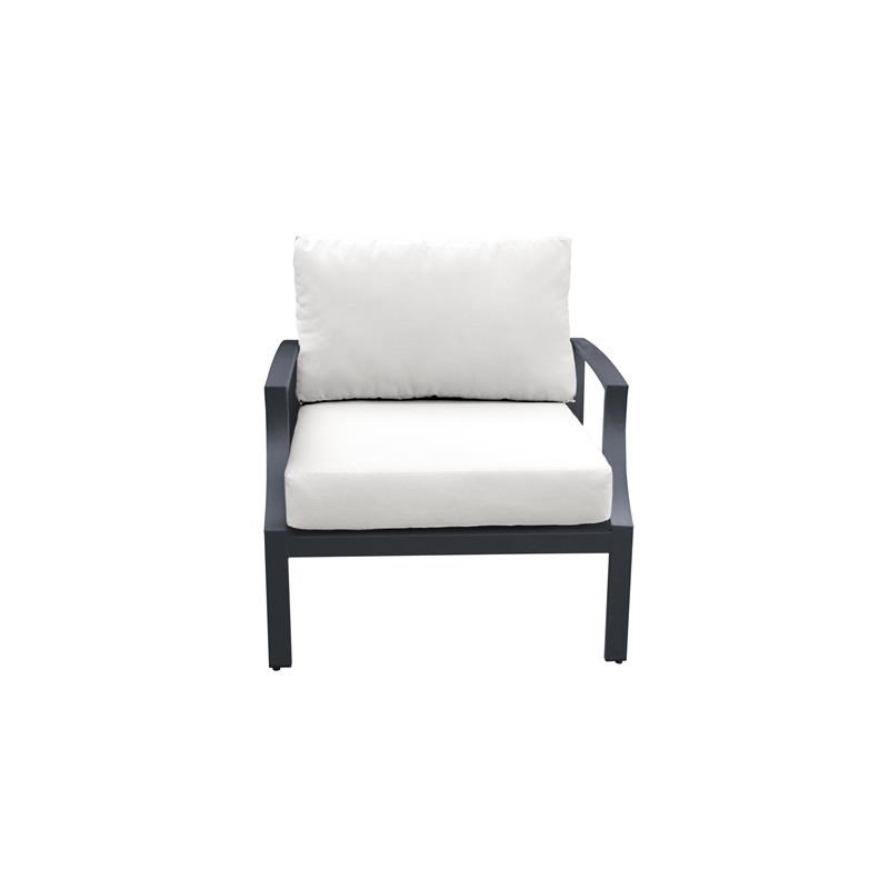 tk classics lexington 4 piece aluminum patio furniture set 04g in white