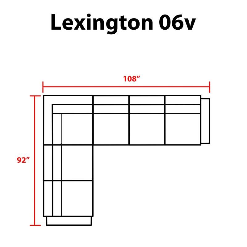 TK Classics Lexington 6 Piece Aluminum Patio Furniture Set 06v in Ash