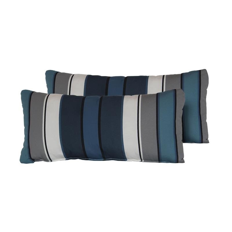 Tk Classics Captains Stripe Outdoor, Outdoor Rectangular Accent Pillows