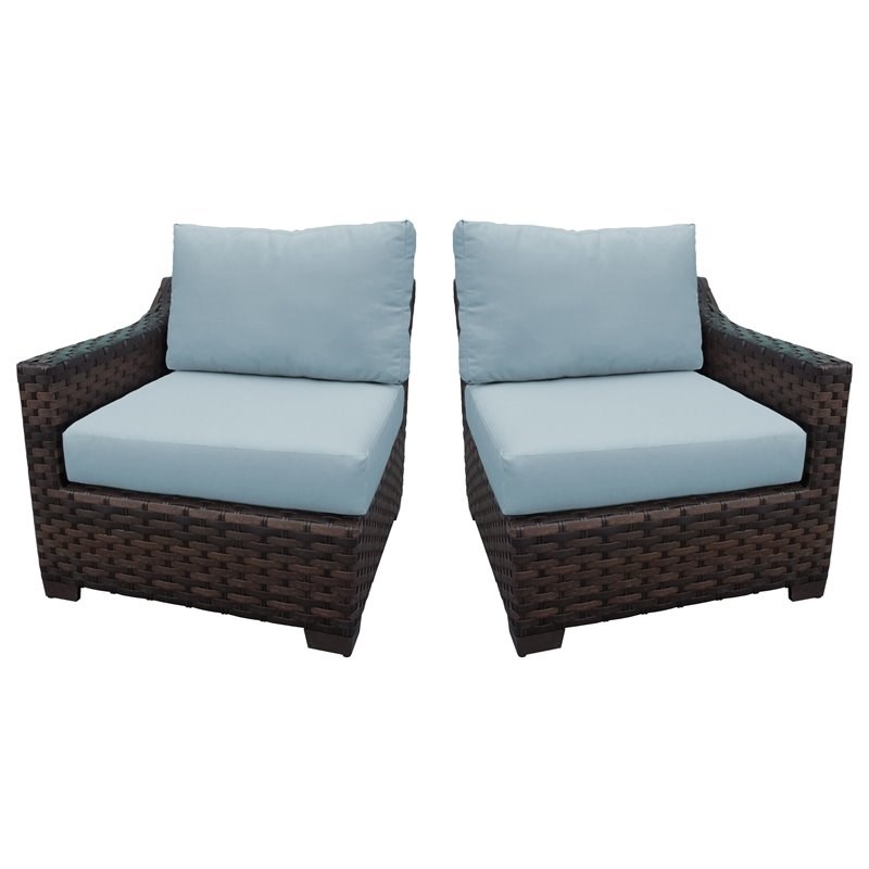 kathy ireland River Brook Left Arm Sofa and Right Arm Sofa in Spa