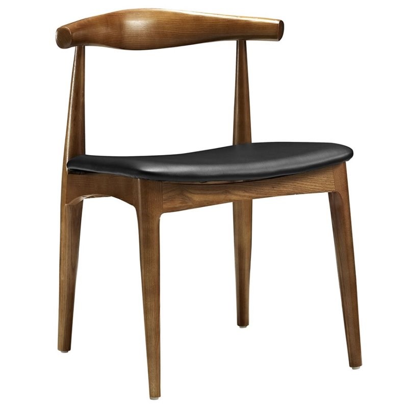 Modway Tracy Dining Side Chair in Black