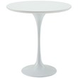 Modway Lippa Round End Table in White