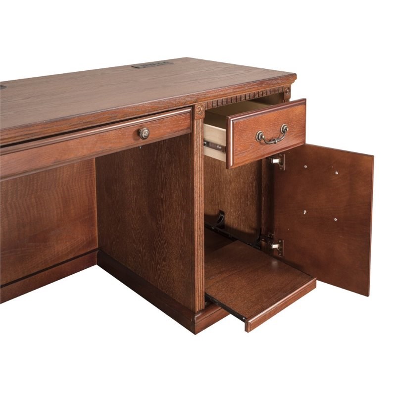Martin Furniture 6 Drawer Pedestal Computer Desk