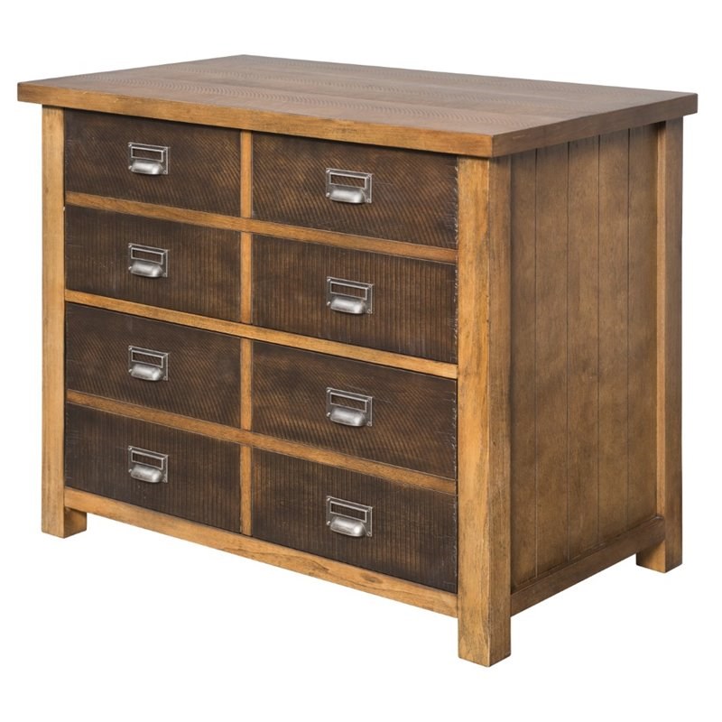 Martin Furniture Heritage Solid Wood 2, Solid Wood Lateral File Cabinet 2 Drawer