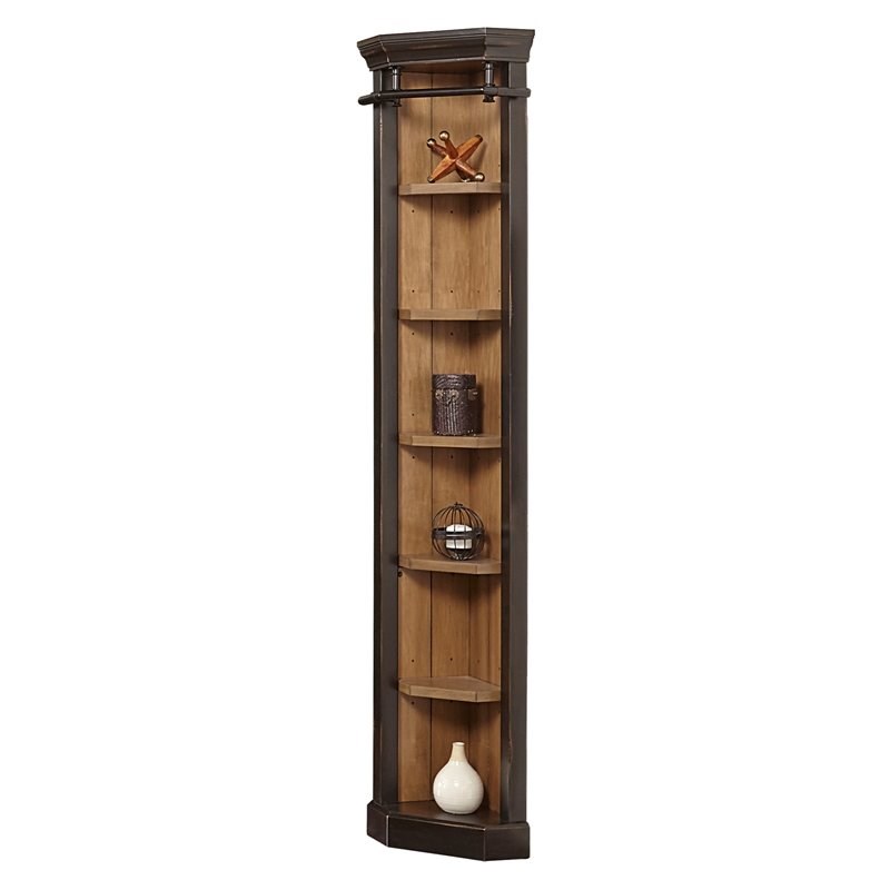Martin Furniture Toulouse Outside, Martin Furniture Toulouse 3 Bookcase Wall Brown