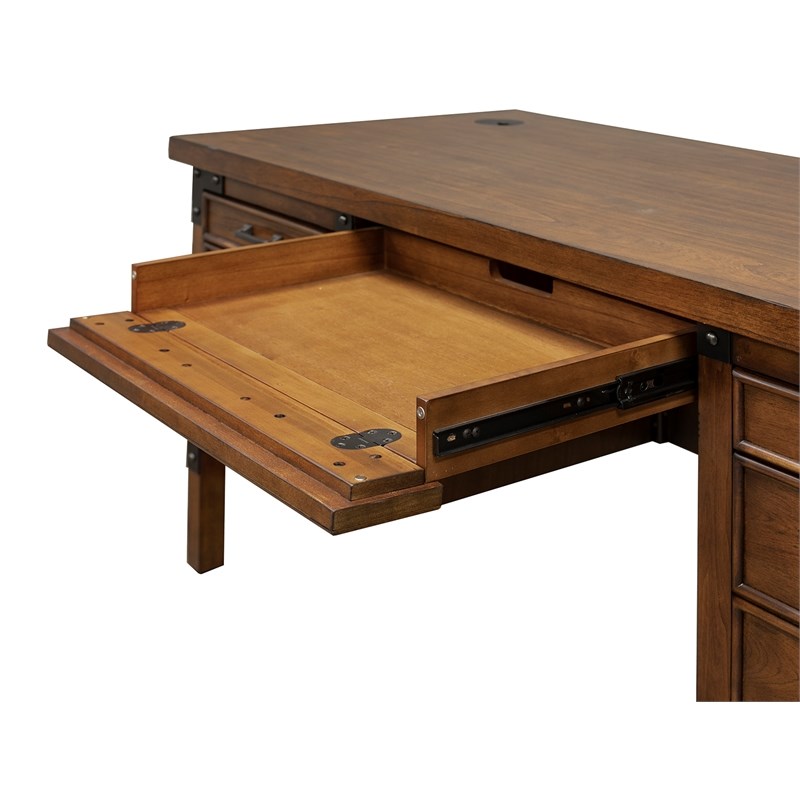 half secretary table