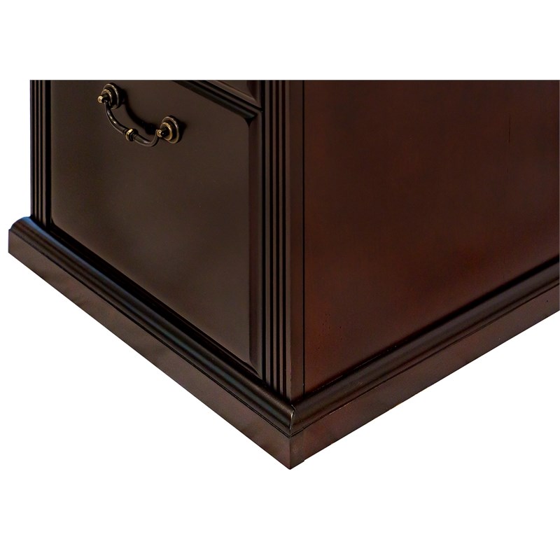 Martin Furniture Huntington Club 4-Drawer Wood Vertical File Cherry