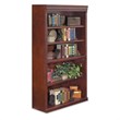 Martin Furniture Huntington Club 5-Shelf Bookcase in Vibrant Cherry