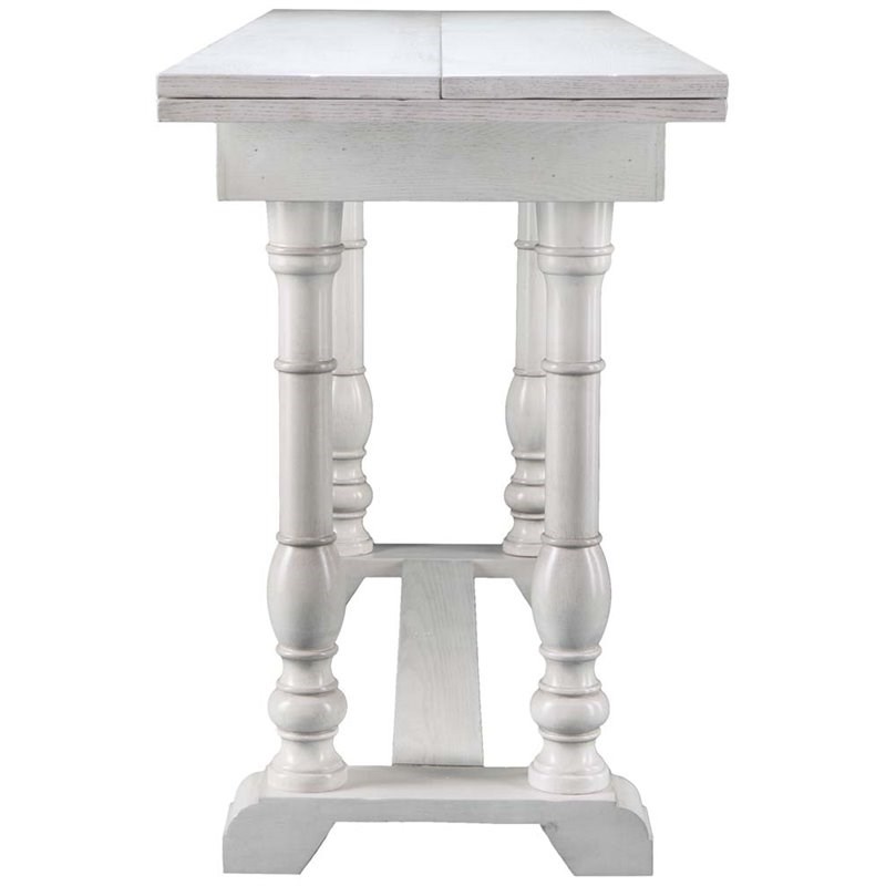 SEI Furniture Edenderry Farmhouse Folding Console Dining Table Homesquare