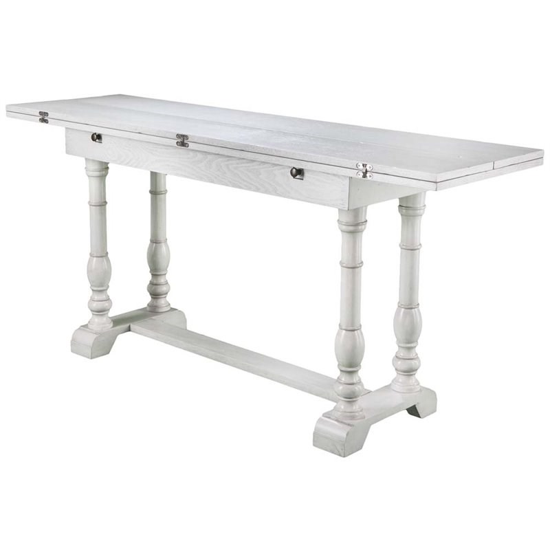 SEI Furniture Edenderry Farmhouse Folding Console Dining Table | Homesquare