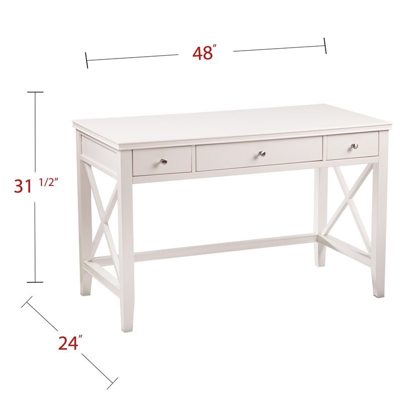 southern enterprises larksmill farmhouse writing desk in ...