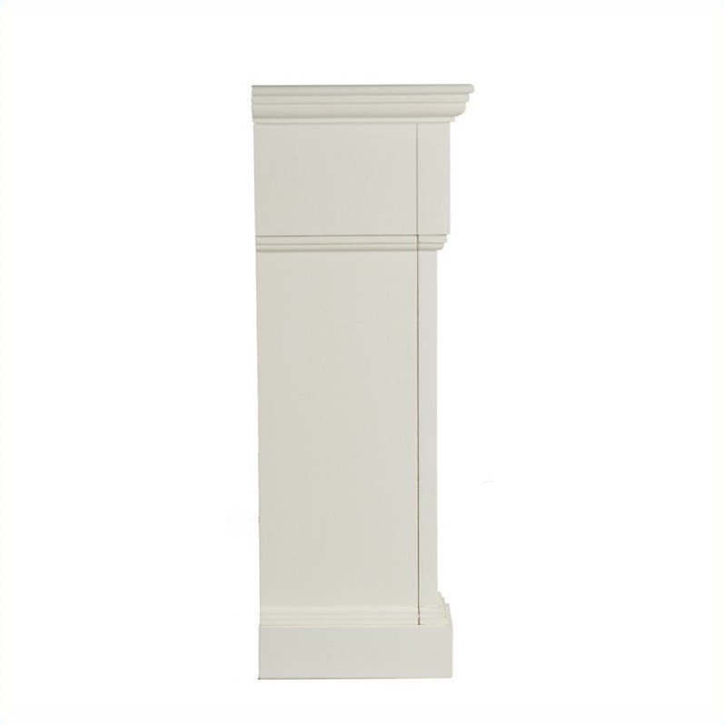 Holly & Martin Huntington Electric Fireplace in Ivory