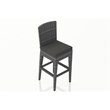Harmonia Living District Patio Bar Stool in Canvas Charcoal