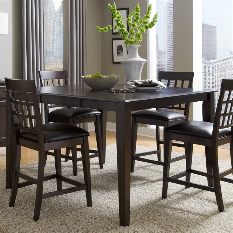 A-America Bristol Point Butterfly Counter Height Dining Table