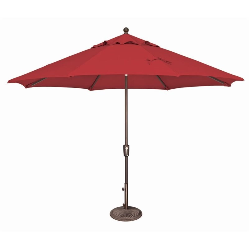 SimplyShade Catalina Patio Umbrella in Jockey Red