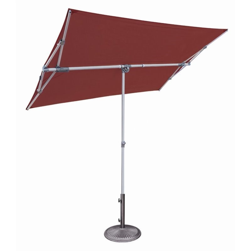 SimplyShade Capri Patio Umbrella in Deep Red