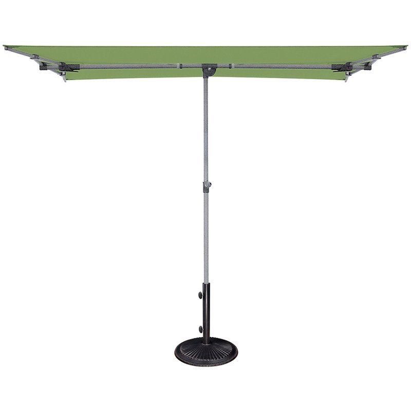 Simply Shade Capri 4.95' x 6.93' Polyester Balcony Patio Umbrella in Lime