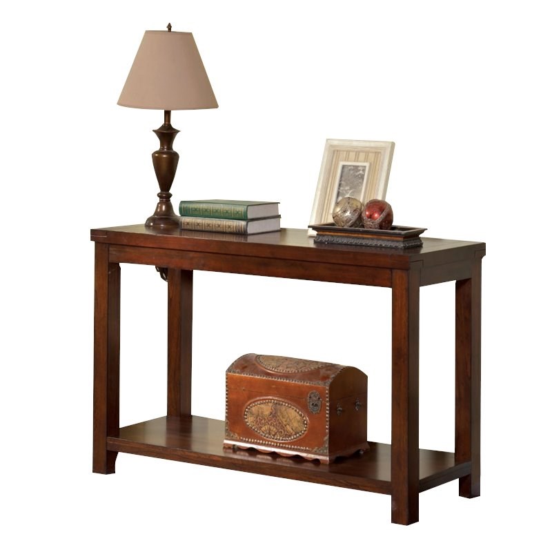 Furniture of America Granger Transitional Wood 1Shelf Console Table in