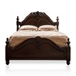 Furniture of America Ruben Traditional Wood Queen Poster Bed in Cherry