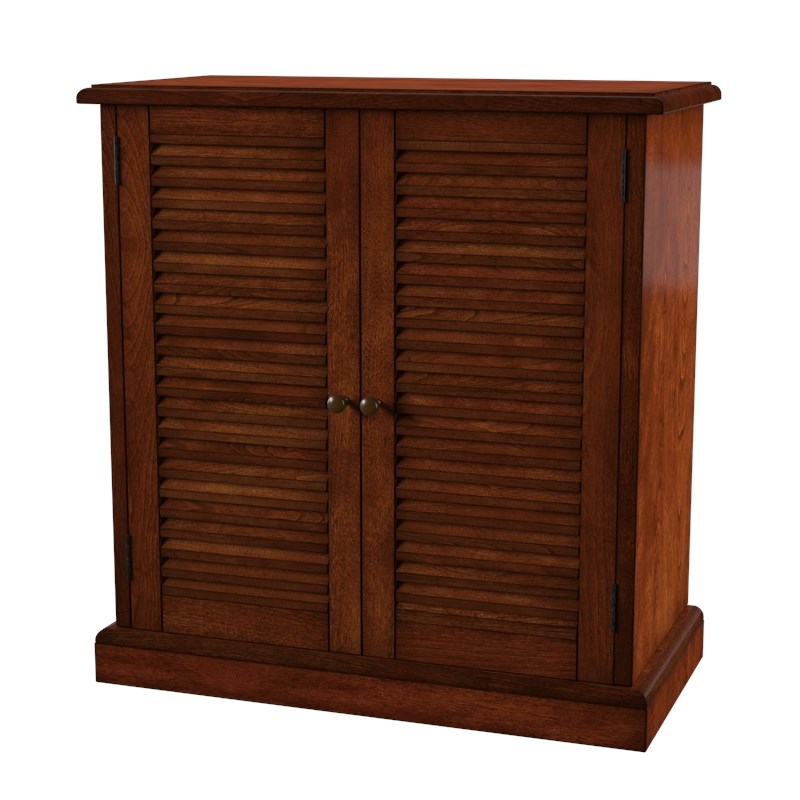 Furniture of America Medley Transitional Wood 5-Shelf Shoe Cabinet in Oak