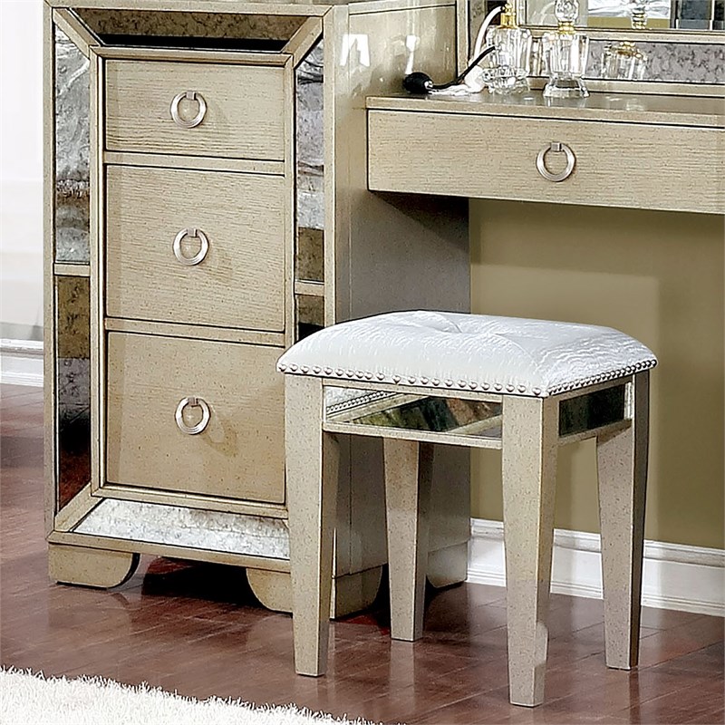 real wood vanity set