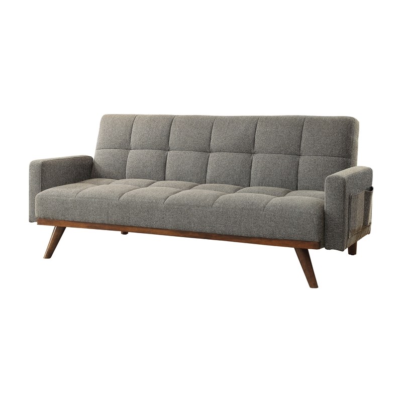 Furniture Of America Kormack Mid, Furniture Of America Werr Contemporary Leather Sleeper Sectional Sofas