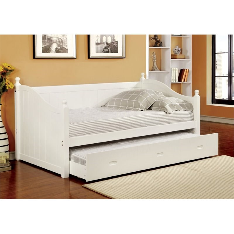 Furniture of America Emerson 2-Piece Twin Daybed with Trundle Set