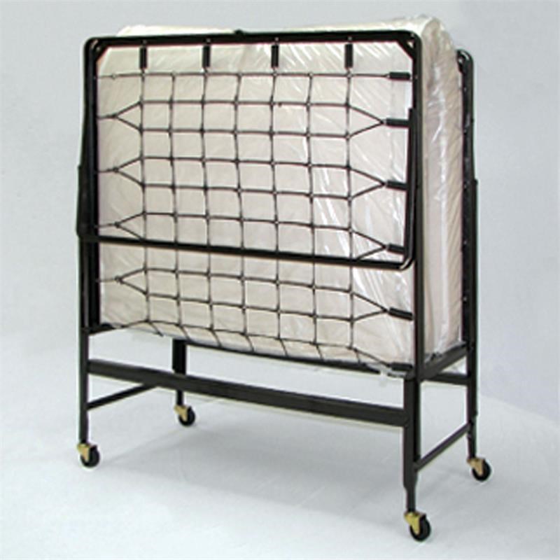 Furniture of America Gouda Black Metal 39Inch Rollaway Bed Frame with