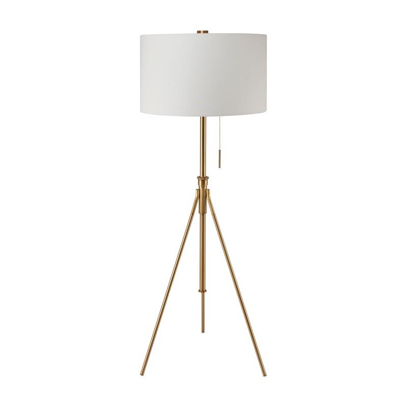 Furniture Of America Coria Contemporary, Martha Stewart Hunts Floor Lamp In Gold Black
