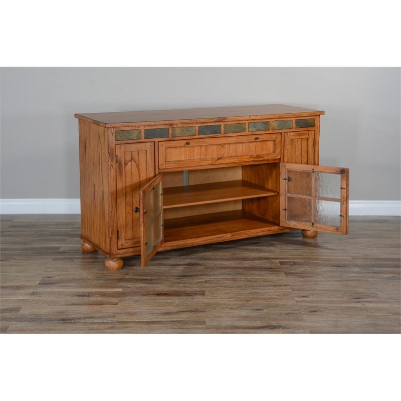 Sunny Designs Sedona Counter Height TV Console for TVs up to 70