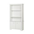 South Shore Vito 3 Shelf Bookcase in Pure White