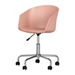 Flam Swivel Chair-Pink-South Shore