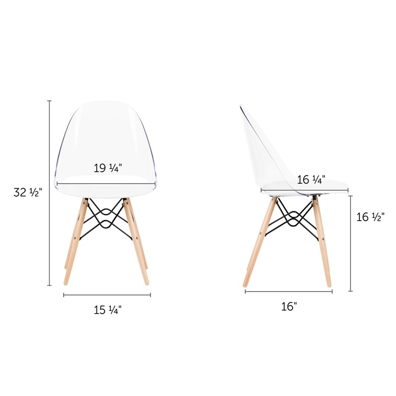 South Shore Gravity Rubbed Black Desk and 1 Annexe White Eiffel Chair Set