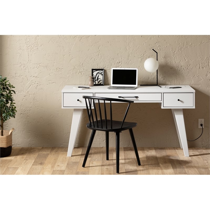 Computer Desk with Power Bar Helsy South Shore
