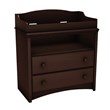 South Shore Furniture Angel Changing Table in Espresso