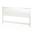 South Shore Step One King Panel Headboard in White