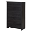 South Shore Tao 5-Drawer Chest in Gray Oak