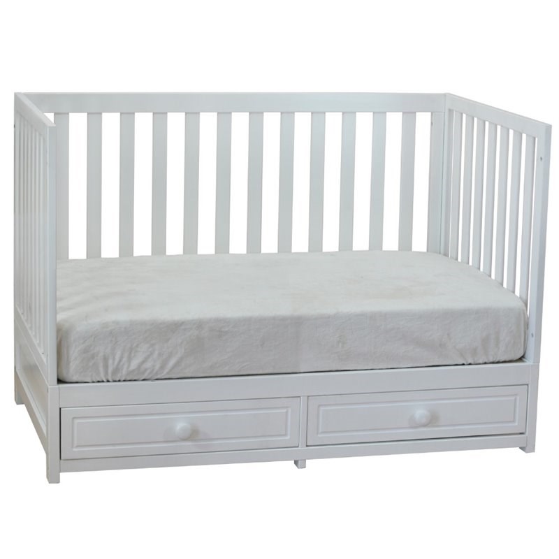 Athena Marilyn 3 in 1 Convertible Crib in White