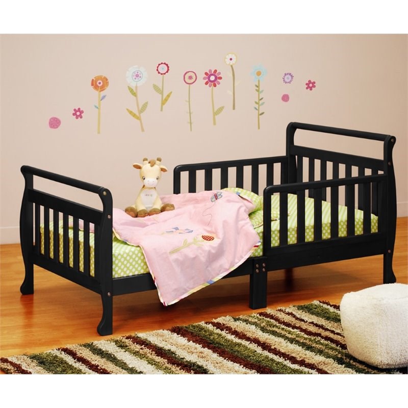 Athena Anna Toddler Bed in Black