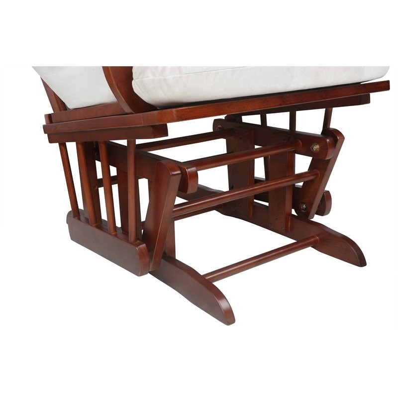 afg sleigh glider with ottoman