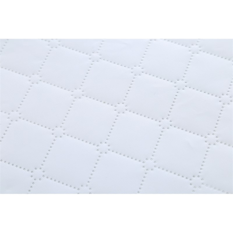 AFG Baby Furniture Vinyl Cover Contoured Changing Pad in White