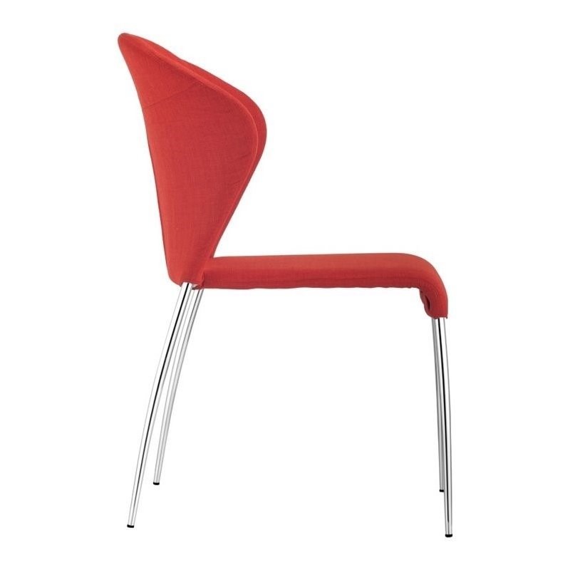 Brika Home Dining Chair in Tangerine